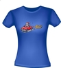 foto 6 grappig t-shirt korte mouw overreden rendier cartoon