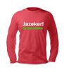 foto 3 grappig t-shirt lange mouw jazeker de discotheker
