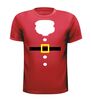kerstman t-shirt korte mouw
