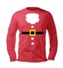 kerstman t-shirt lange mouw