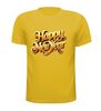 foto 15 t-shirt korte mouw happy new year in 3d letters
