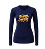 foto 7 t-shirt lange mouw happy new year in 3d letters