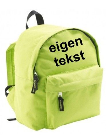 Bedruk je eigen rugzakje voor kinderen