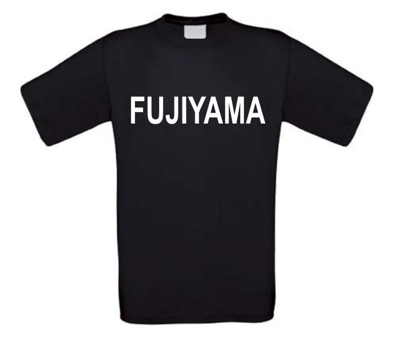 Fujiyama t-shirt korte mouw