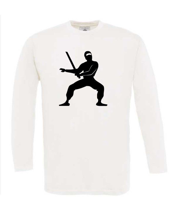 Ninja t-shirt lange mouw