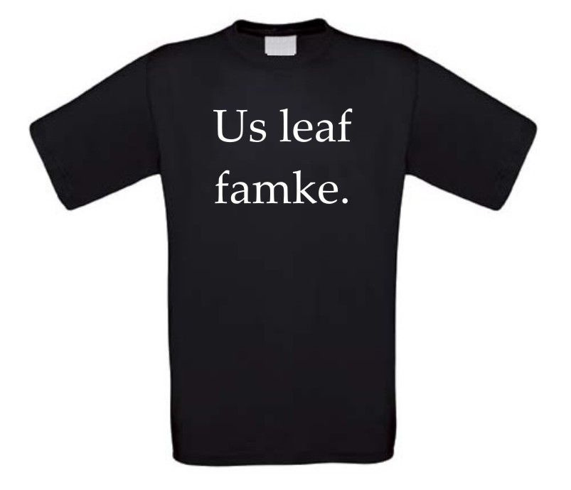 Us leaf famke t-shirt korte mouw