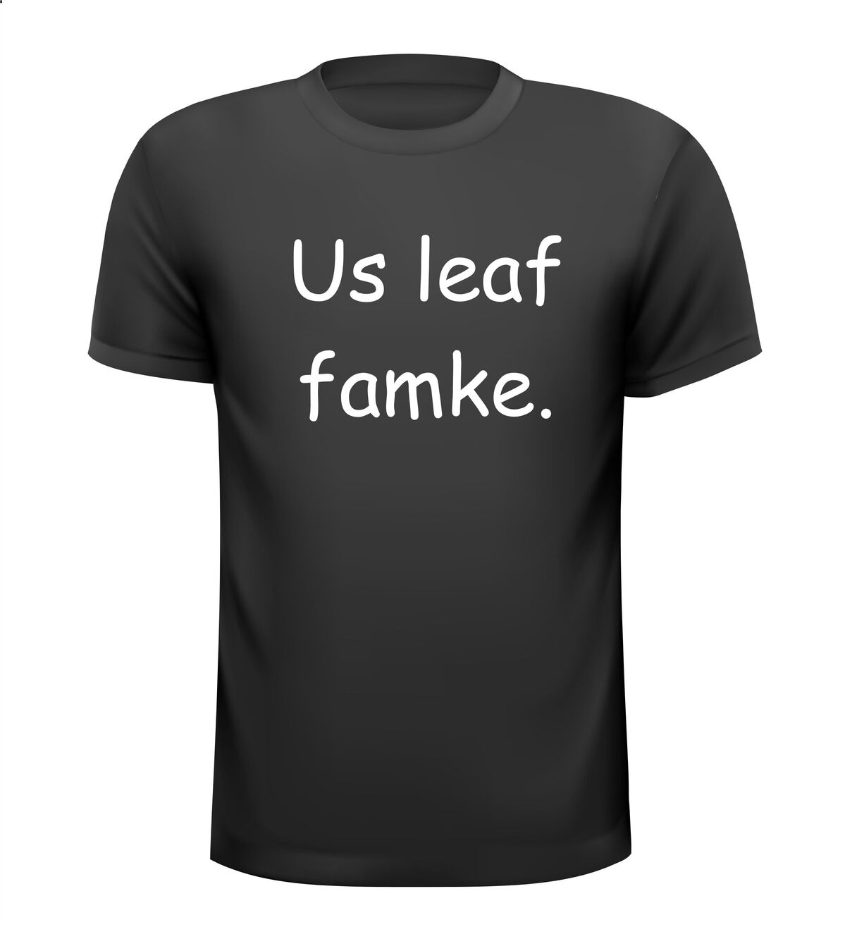 Us leaf famke t-shirt korte mouw