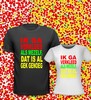 foto 5 carnaval t-shirt korte mouw ik ga verkleed als mezelf dat is al gek genoeg