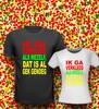 foto 8 carnaval t-shirt korte mouw ik ga verkleed als mezelf dat is al gek genoeg