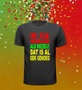 foto 9 carnaval t-shirt korte mouw ik ga verkleed als mezelf dat is al gek genoeg