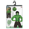 foto 2 hulk spierballen shirt muscle groen kind