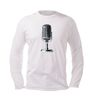 foto 4 oude microfoon t-shirt lange mouw