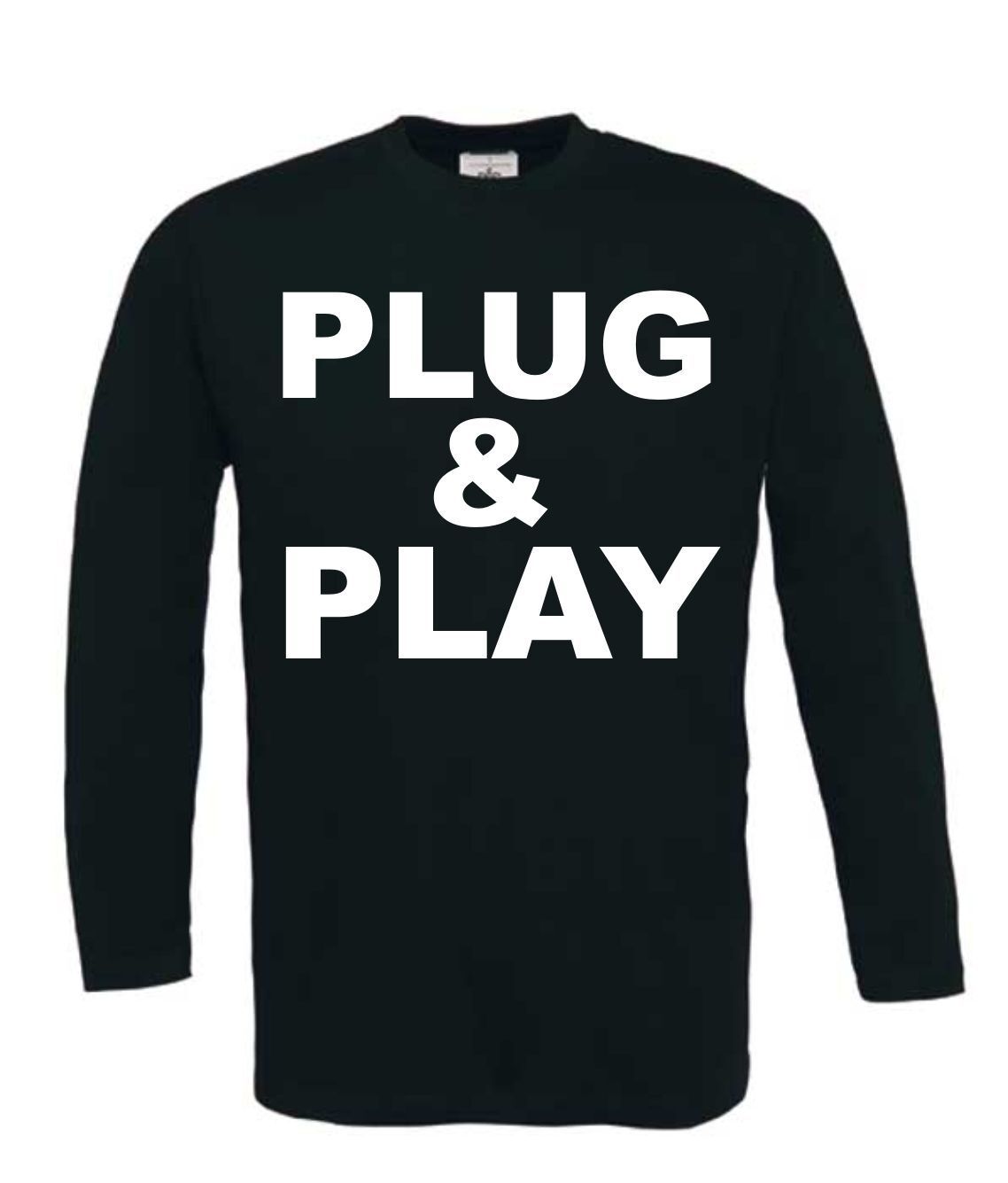 plug and play t-shirt lange mouw