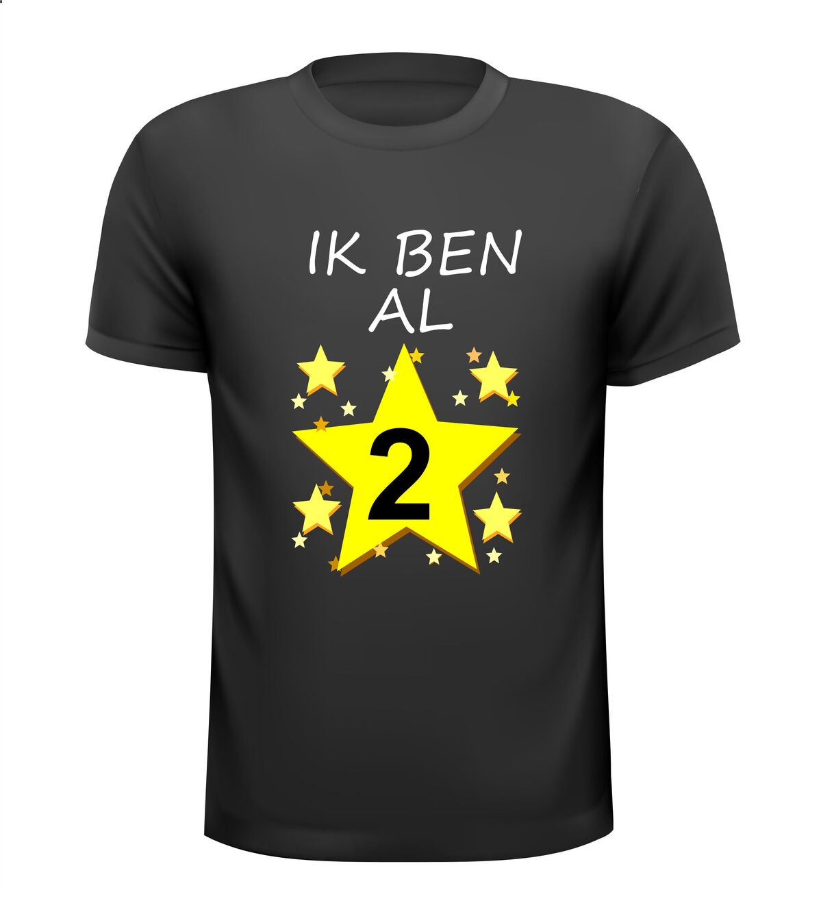 t-shirt korte mouw ik ben al 2 jaar