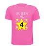 foto 6 t-shirt korte mouw ik ben al 4 jaar