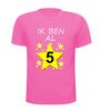 foto 6 t-shirt korte mouw ik ben al 5 jaar