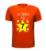 foto 5 t-shirt korte mouw ik ben al 7 jaar