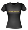 foto 2 t-shirt korte mouw koekwaus glitter goud