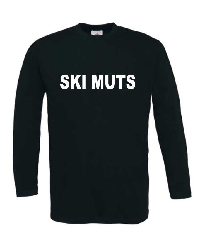t-shirt lange mouw ski muts