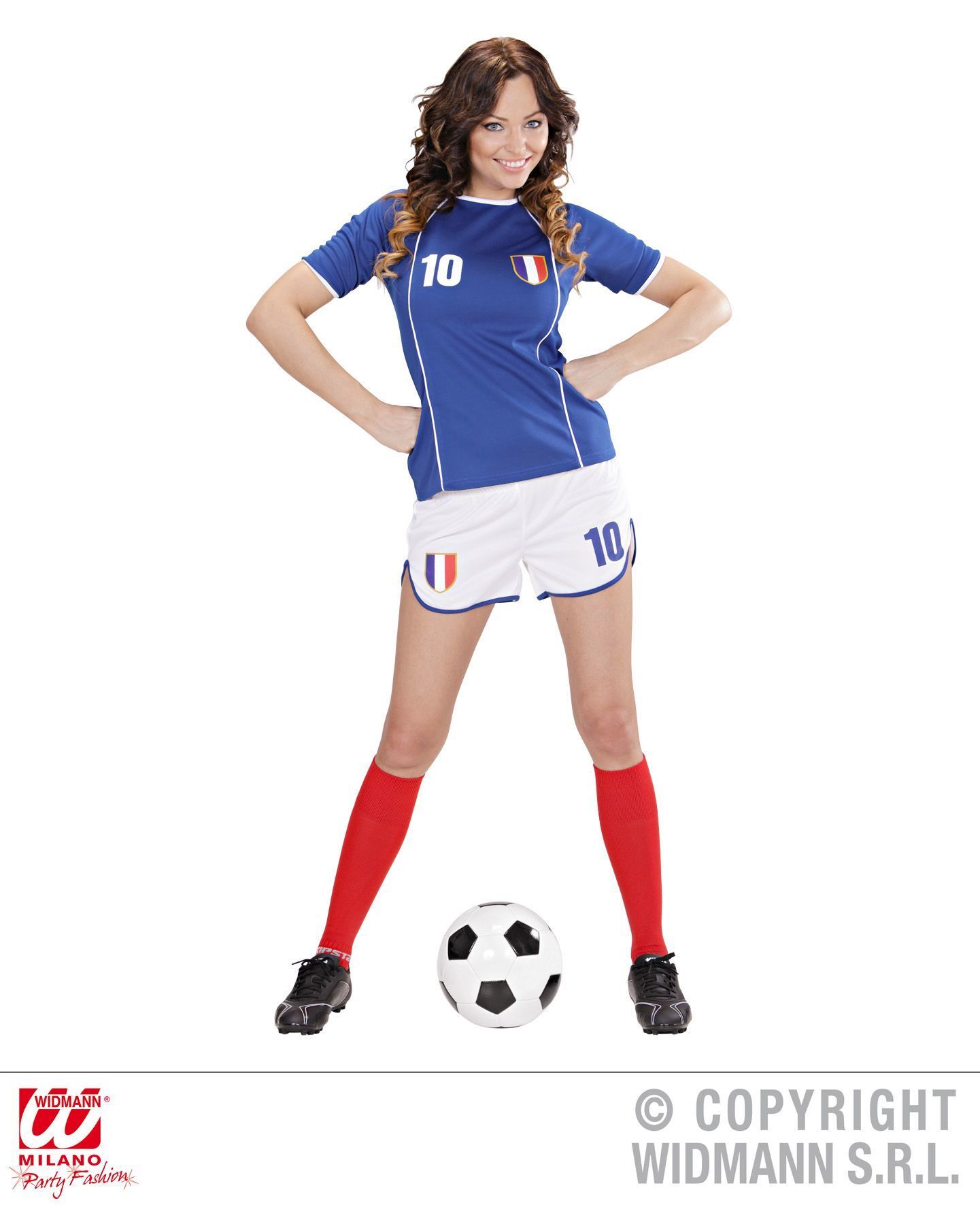 voetbal kostuum dame frankrijk