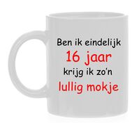 Ben ik eindelijk 16 jaar krijg ik zo lullig mokje Ben ik eindelijk 16 jaar krijg ik zo lullig mokje