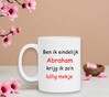 foto 2 ben ik eindelijk Abraham krijg ik zo lullig mokje