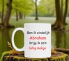 foto 3 ben ik eindelijk Abraham krijg ik zo lullig mokje