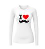 foto 6 i love snoren t-shirt lange mouw