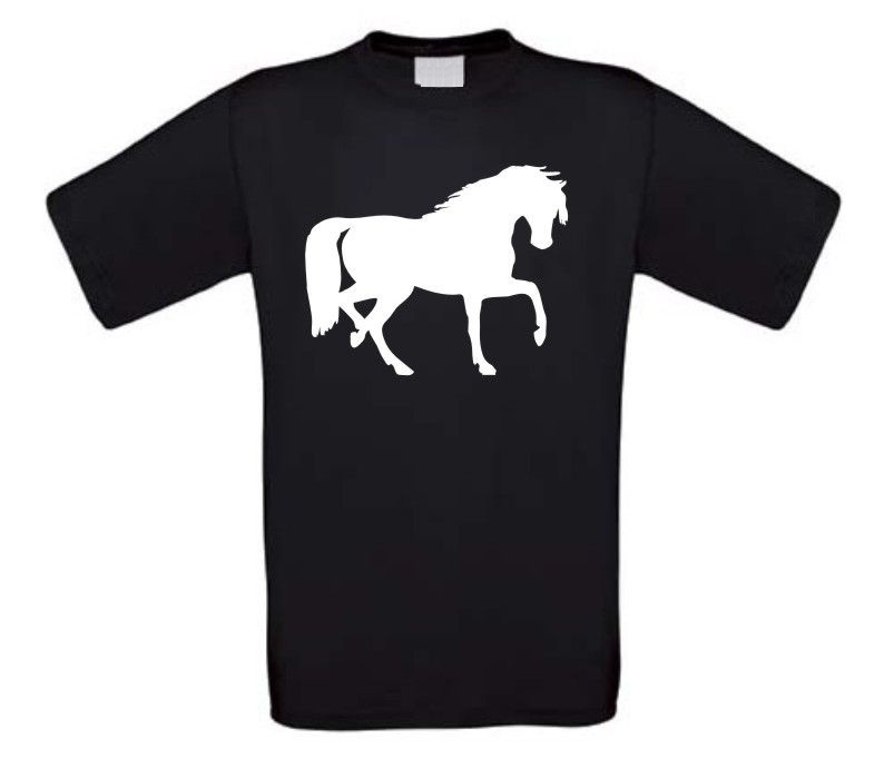 paarden t-shirt korte mouw
