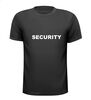 t-shirt korte mouw security