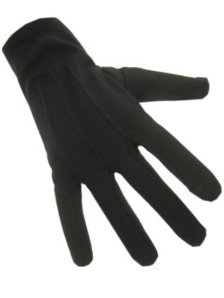 Handschoenen zwart luxe piet kort model