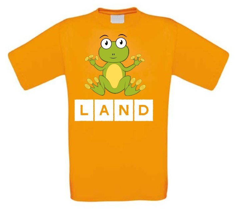 kikkerland nederland t-shirt korte mouw