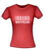 foto 8 made in holland streepjescode t-shirt korte mouw