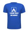 foto 5 vakantie t-shirt your tent or mine