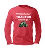 foto 3 welke kleur tractor hedde gij t-shirt lange mouw