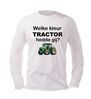 foto 4 welke kleur tractor hedde gij t-shirt lange mouw