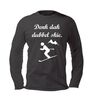 Denk dak dubbel skie t-shirt lange mouw