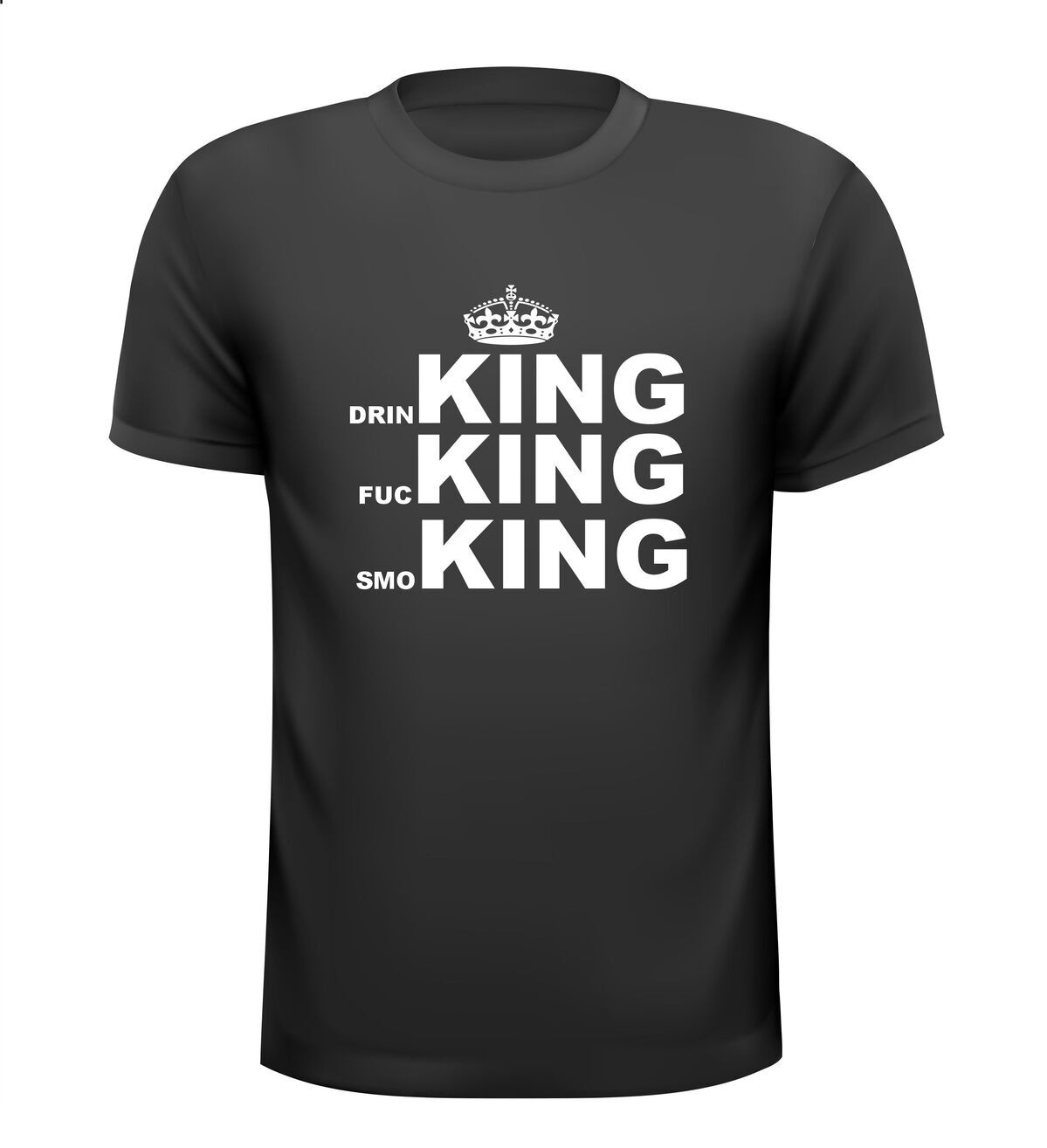 drinking smoking fucking t-shirt korte mouw