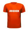 juich t-shirt korte mouw oranje