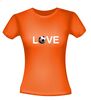 foto 2 love voetballen ik hou van voetballen t-shirt korte mouw
