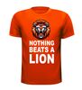 nothing beats a lion t-shirt korte mouw