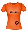 foto 2 Oranje shirt Holland met voetbal
