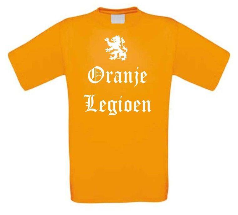 oranje legioen t-shirt korte mouw