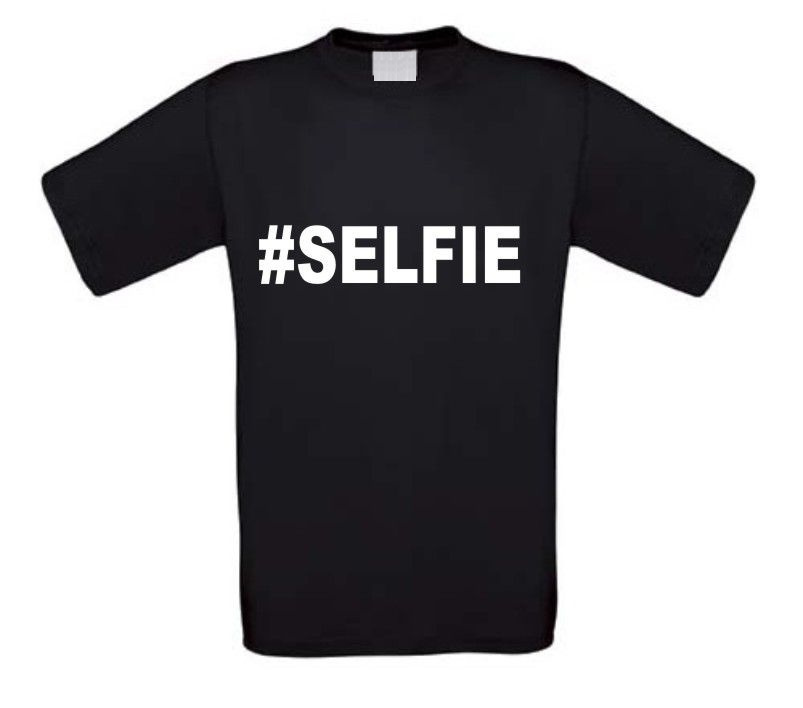 selfie t-shirt korte mouw