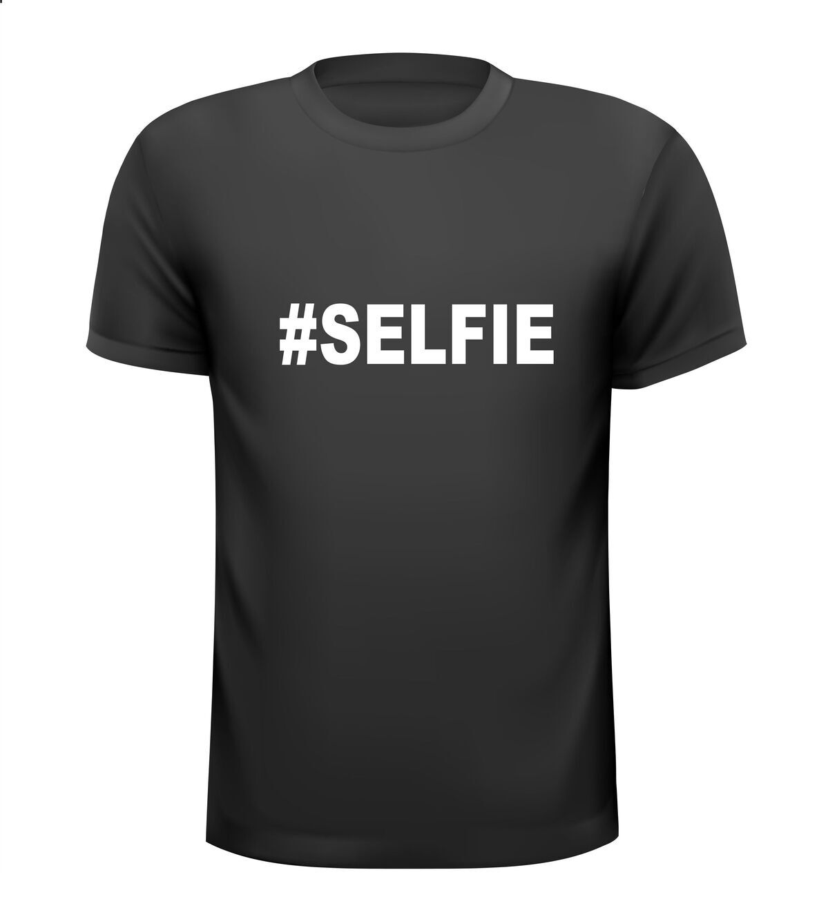 selfie t-shirt korte mouw