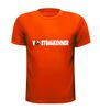 voetbalkenner T-shirt oranje