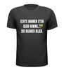 T-shirt korte mouw Echte mannen eten geen honing maar kauwen bijen