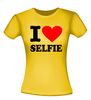 foto 12 i love selfie t-shirt korte mouw