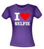 foto 4 i love selfie t-shirt korte mouw