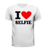 foto 9 i love selfie t-shirt korte mouw